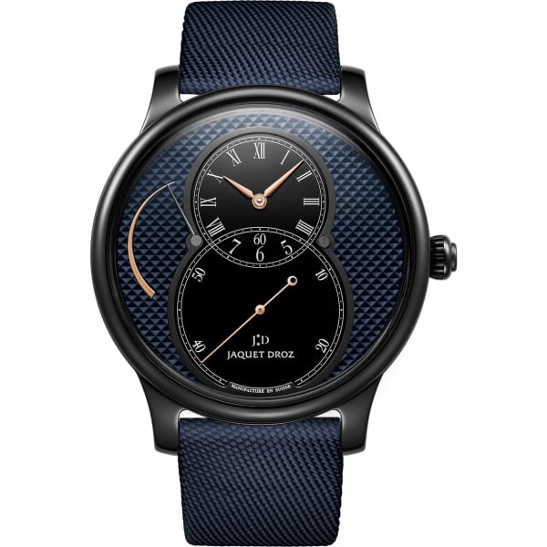 Jaquet Droz Grande Seconde Power Reserve Ceramic Clous De Paris