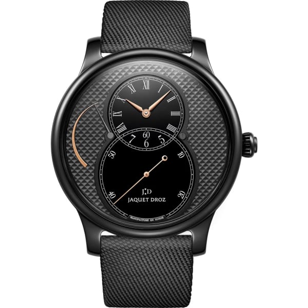 Jaquet Droz Grande Seconde Power Reserve Ceramic Clous De Paris