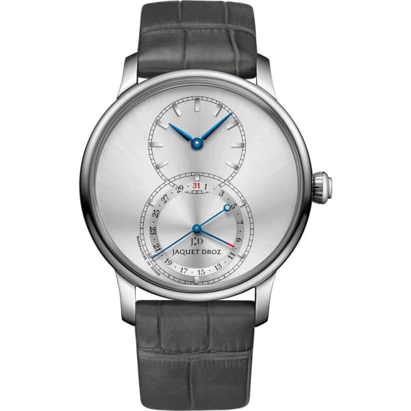 Jaquet Droz Grande Seconde Quantième Satin-brushed Gray