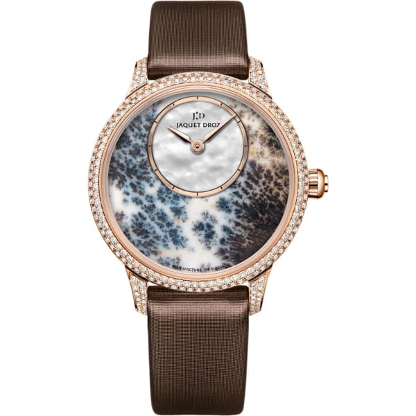 Jaquet Droz Petite Heure Minute Dendritic Agate