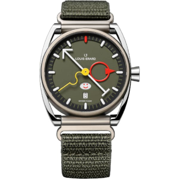 Louis Erard La Semaine Louis Erard x Alain Silberstein Khaki