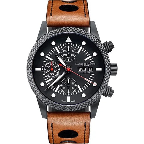 Maurice de Mauriac Chrono Modern Black PVD “Deepsky”