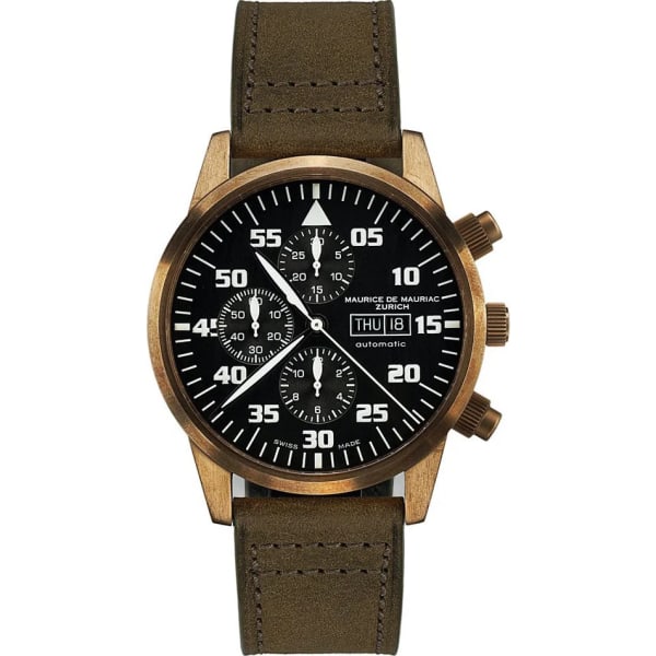 Maurice de Mauriac Chrono Modern Bronze