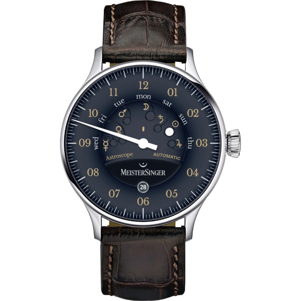 MeisterSinger Astroscope Black Old Radium