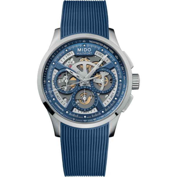 Mido Multifort Skeleton Chronograph
