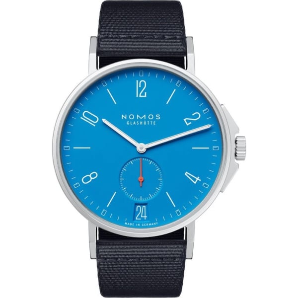 Nomos Glashütte Ahoi date siren blue