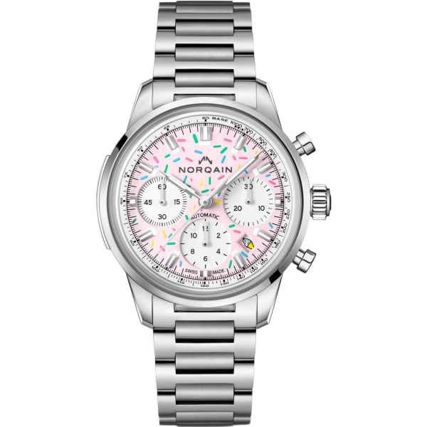 Norqain Freedom Chrono Enjoy Life Sprinkles Pink