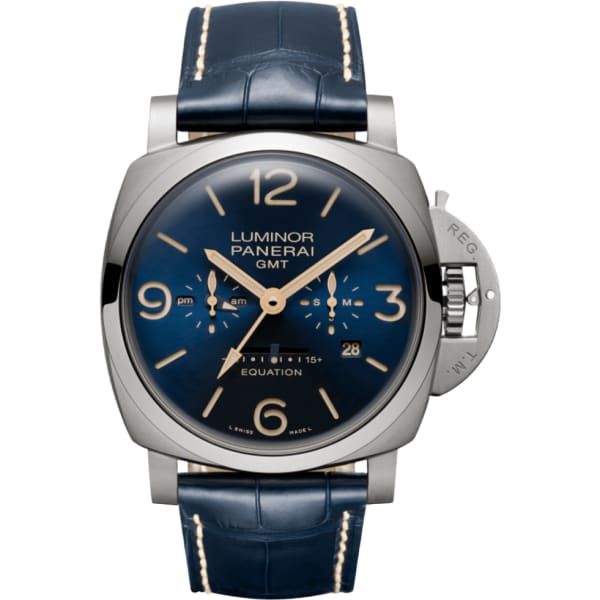Panerai Luminor Equation Of Time Gmt Titanio
