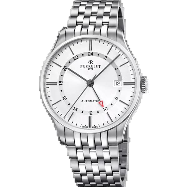 Perrelet Weekend GMT Silver