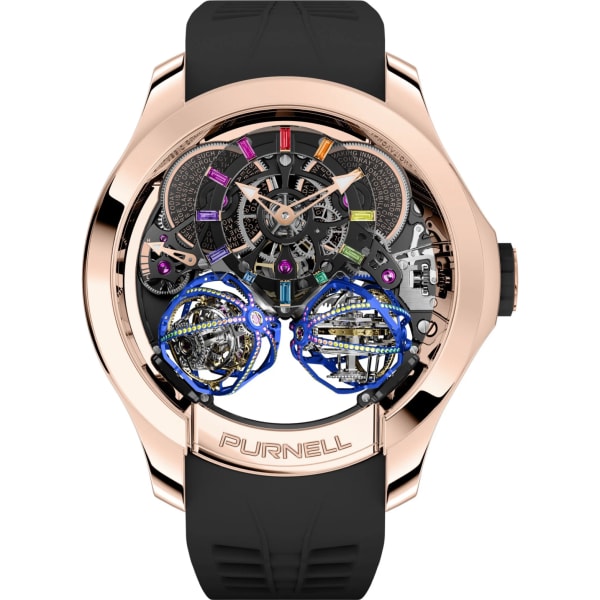 Purnell Escape II 18K Rose Gold Rainbow