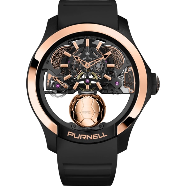Purnell Escape Legend Carbon 18K Rose Gold Bezel