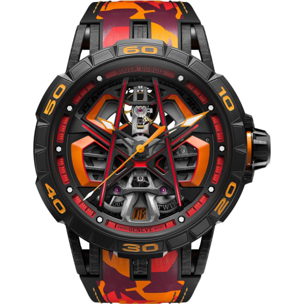 Roger Dubuis Excalibur Spider Monobalmcier Huracan Sterrato Titanium