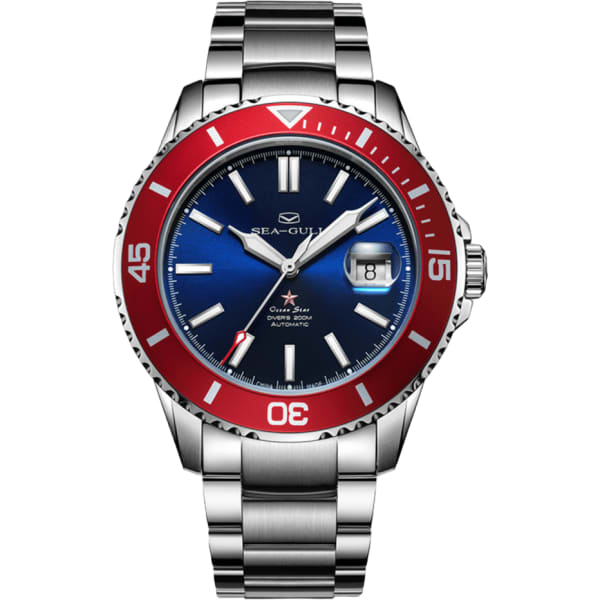 Seagull Ocean Star China Red Diver Watch