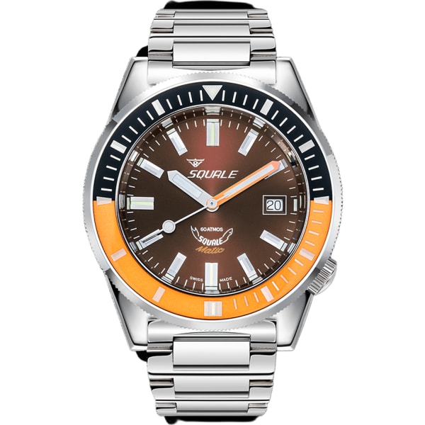 Squale Matic Chocolate Bracelet
