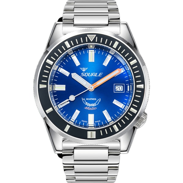 Squale Matic Dark Blue Bracelet