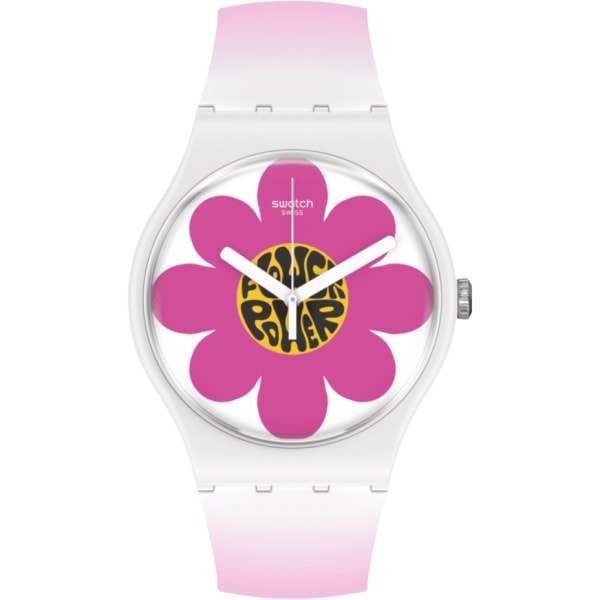 Swatch Bioceramic Flower Power Flower Hour