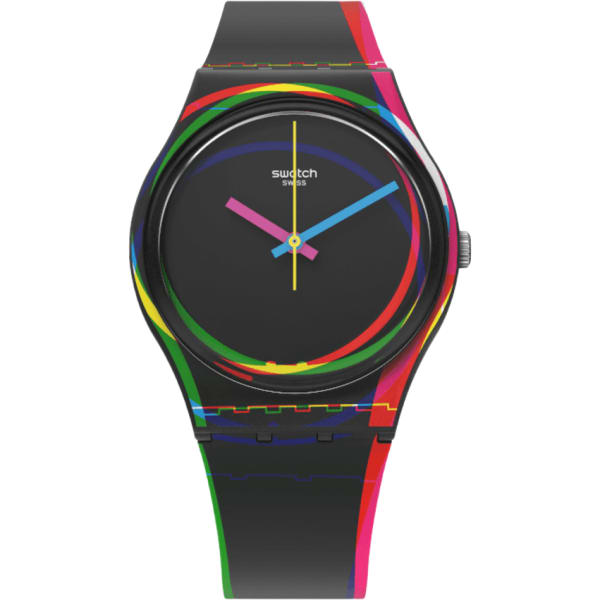 Swatch Monthly Drops Red Shore