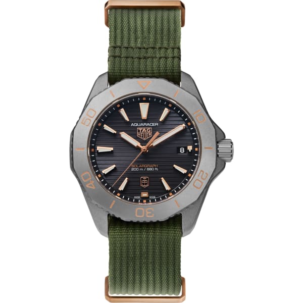 TAG Heuer Aquaracer Solargraph x Time+Tide "Sundowner"