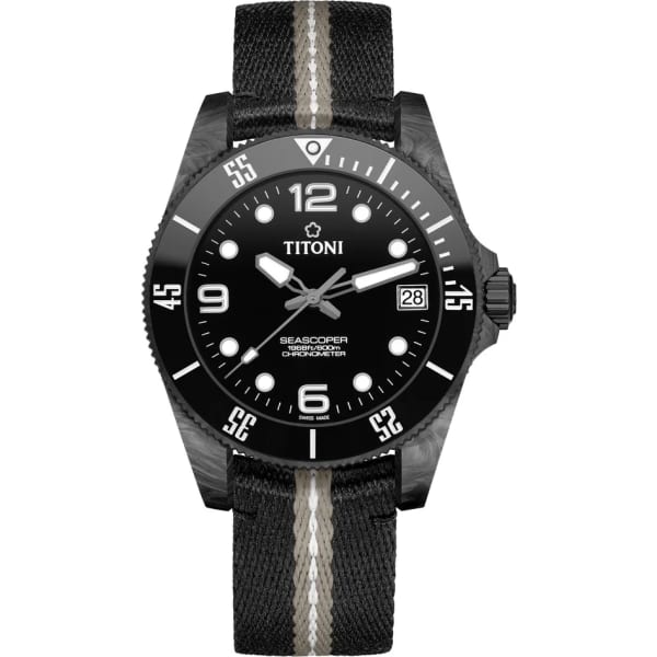 Titoni Seascoper 600 Carbon Tech
