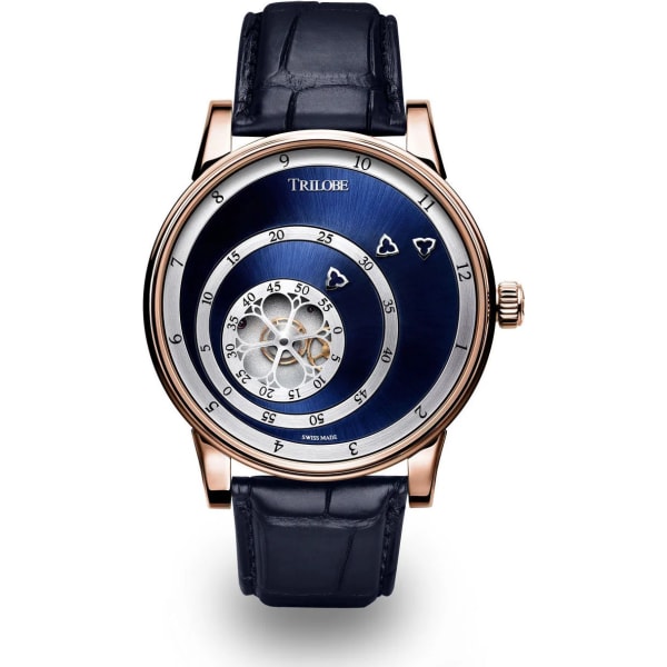 Trilobe Les Matinaux Sunray Blue Rose Gold