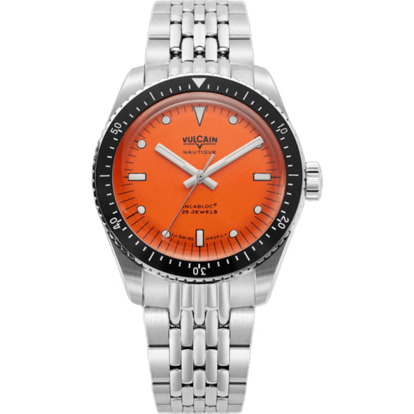 Vulcain Skindiver Nautique - Orange