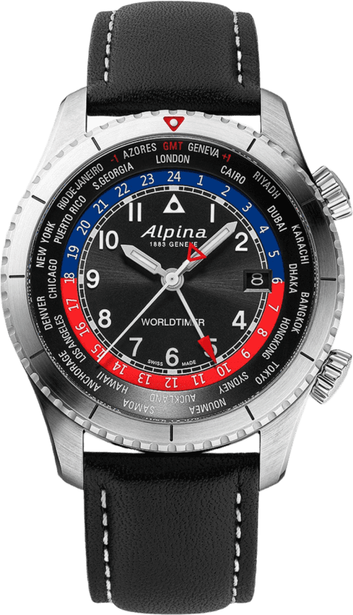 Alpina Startimer Pilot Quartz Worldtimer