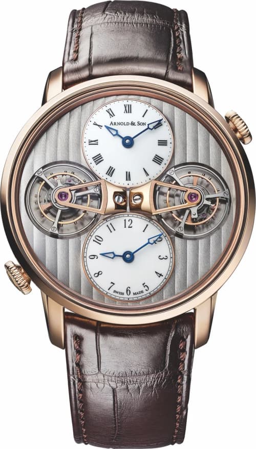 Arnold & Son Double Tourbillon Red Gold