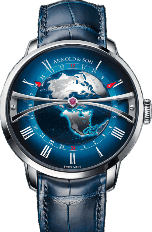 Arnold & Son Globetrotter Steel
