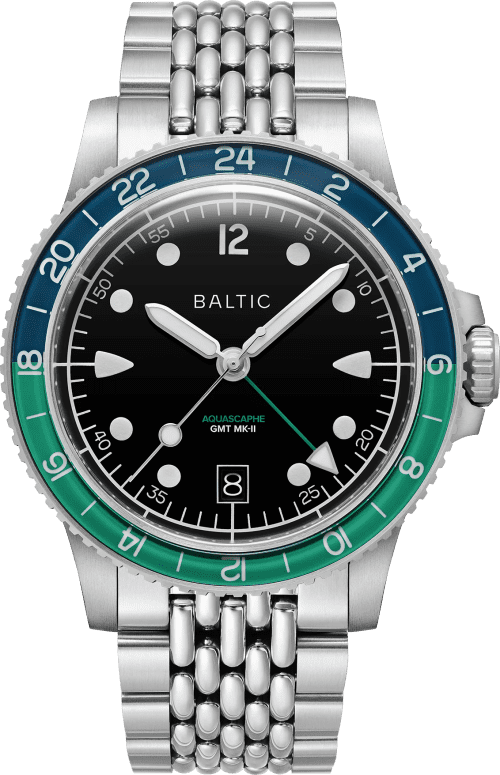 Baltic Aquascaphe GMT MK-II green