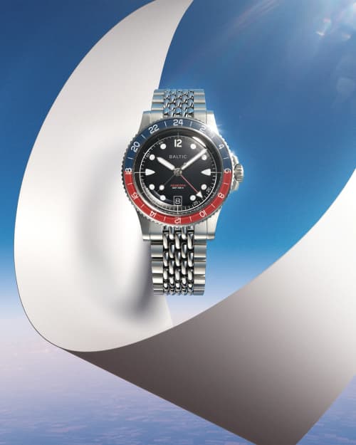 Baltic Aquascaphe GMT MK-II red