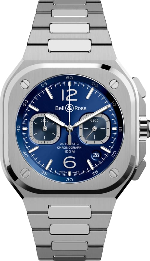 Bell & Ross Br 05 Chrono Blue Steel