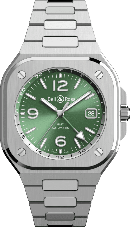 Bell & Ross BR-05 GMT Green Steel