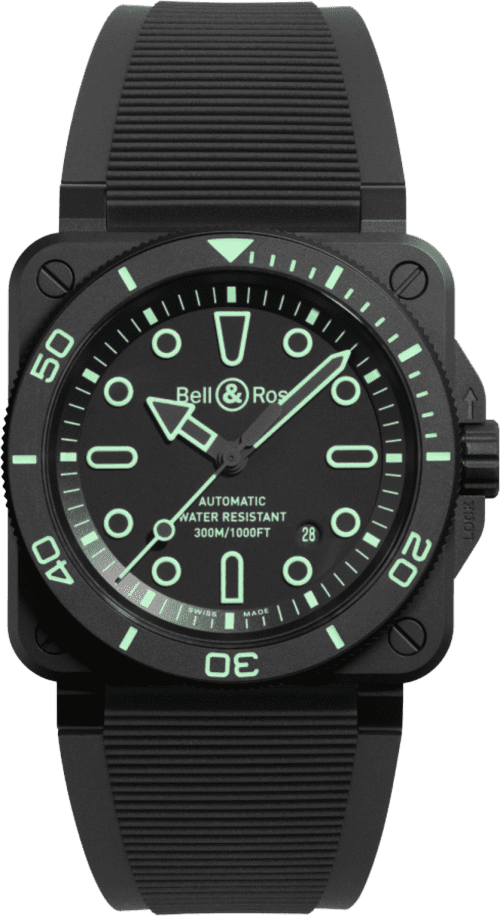 Bell & Ross BR-03 Diver Lum Outline