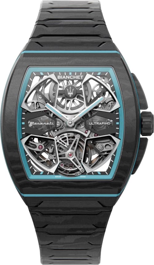 Bianchet UltraFino Tonneau Maserati Flying Tourbillon