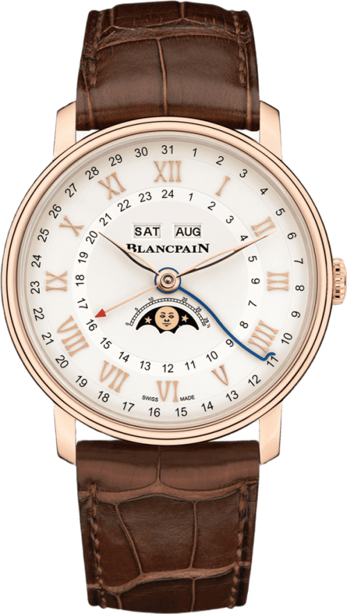 Blancpain Quantième Complet Phases De Lune Gmt