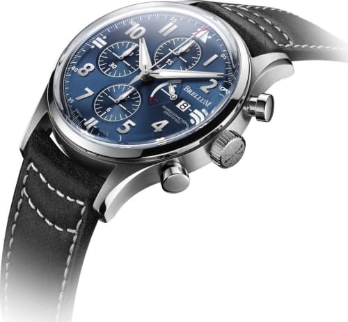 Brellum Pilot Power Reserve Blue