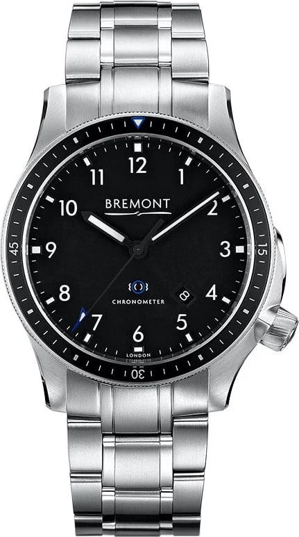 Bremont MODEL 1 STAINLESS STEEL BLACK BRACELET