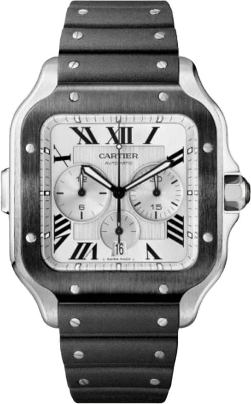 Cartier Santos De Cartier Chronograph Watch