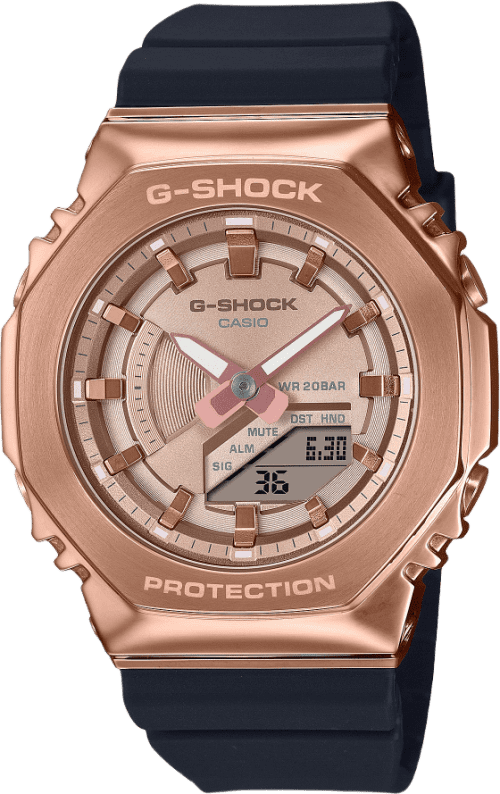 Casio Analog-digital 2100 Metal Covered Series