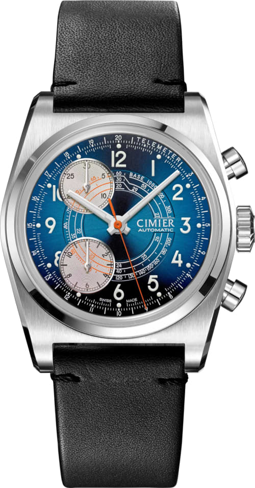 Cimier Cimier 711 Heritage Chronograph Dark Blue
