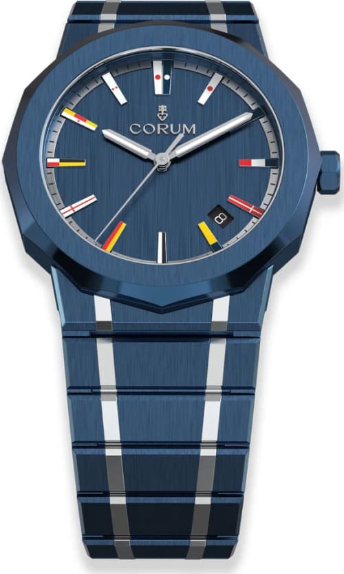 Corum Admiral 39 Titanium Blue Ceramic