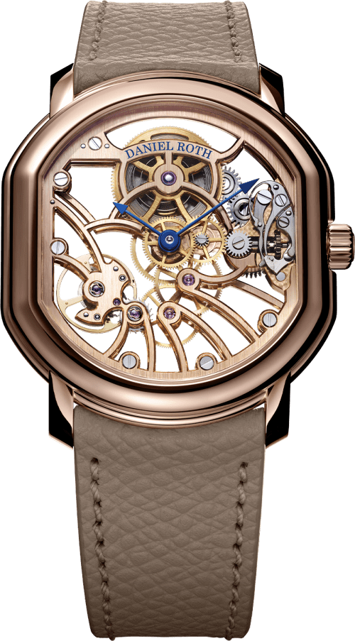 Daniel Roth Extra Plat Rose Gold Skeleton