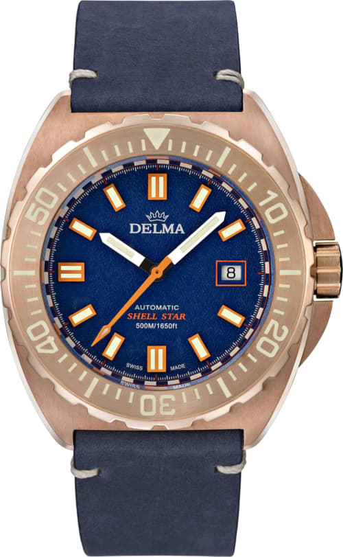 Delma Shell Star Bronze