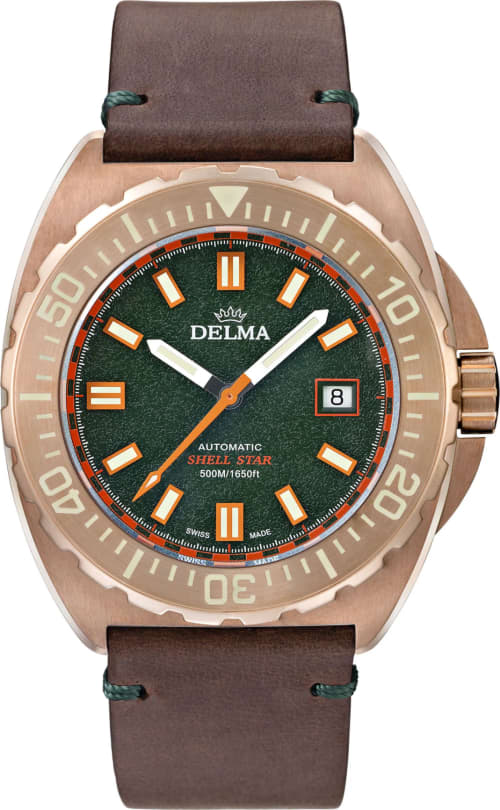 Delma Shell Star Bronze