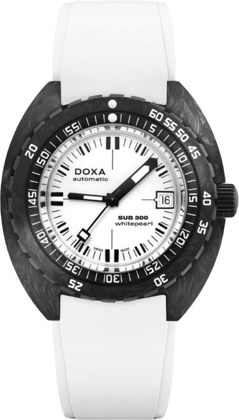 Doxa Sub 300 Carbon Whitepearl