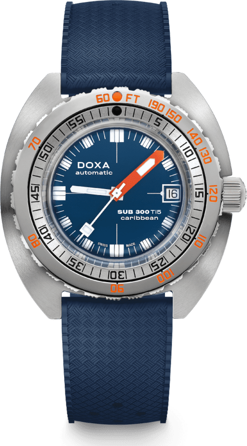 Doxa SUB 300 Ti5 Blue Caribbean