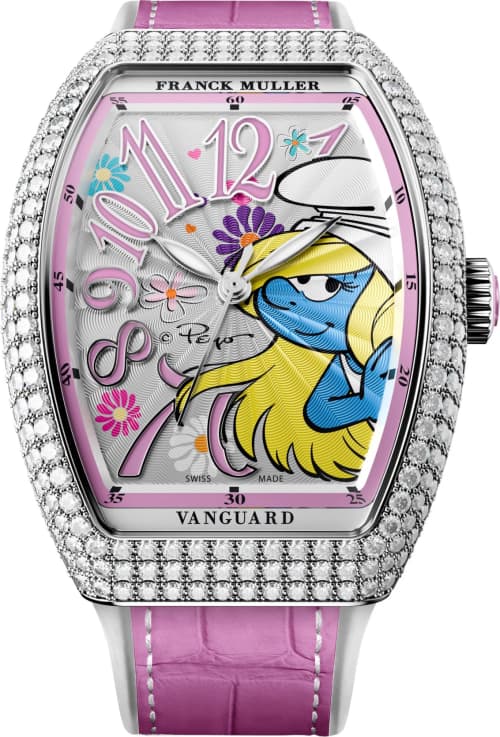 Franck Muller Vanguard Smurfette Flowers