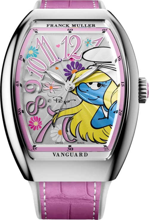 Franck Muller Vanguard Smurfette Flowers