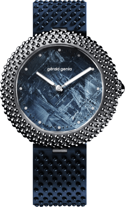 Gérald Genta Gentissima Oursin 41 Blue Meteorite