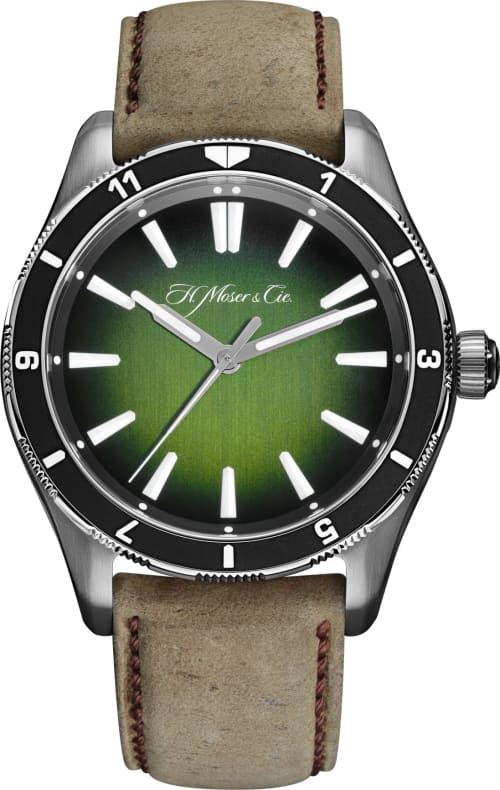 H. Moser & Cie. Pioneer Centre Seconds Rotating Bezel C.02 For Collective